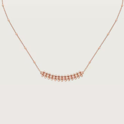 [Triumph Jewelry]CLASH  SMALL FULL DIAMOND NECKLACE