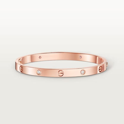 [Triumph Jewelry]LOVE BRACELET 4.8MM 4 DIAMONDS