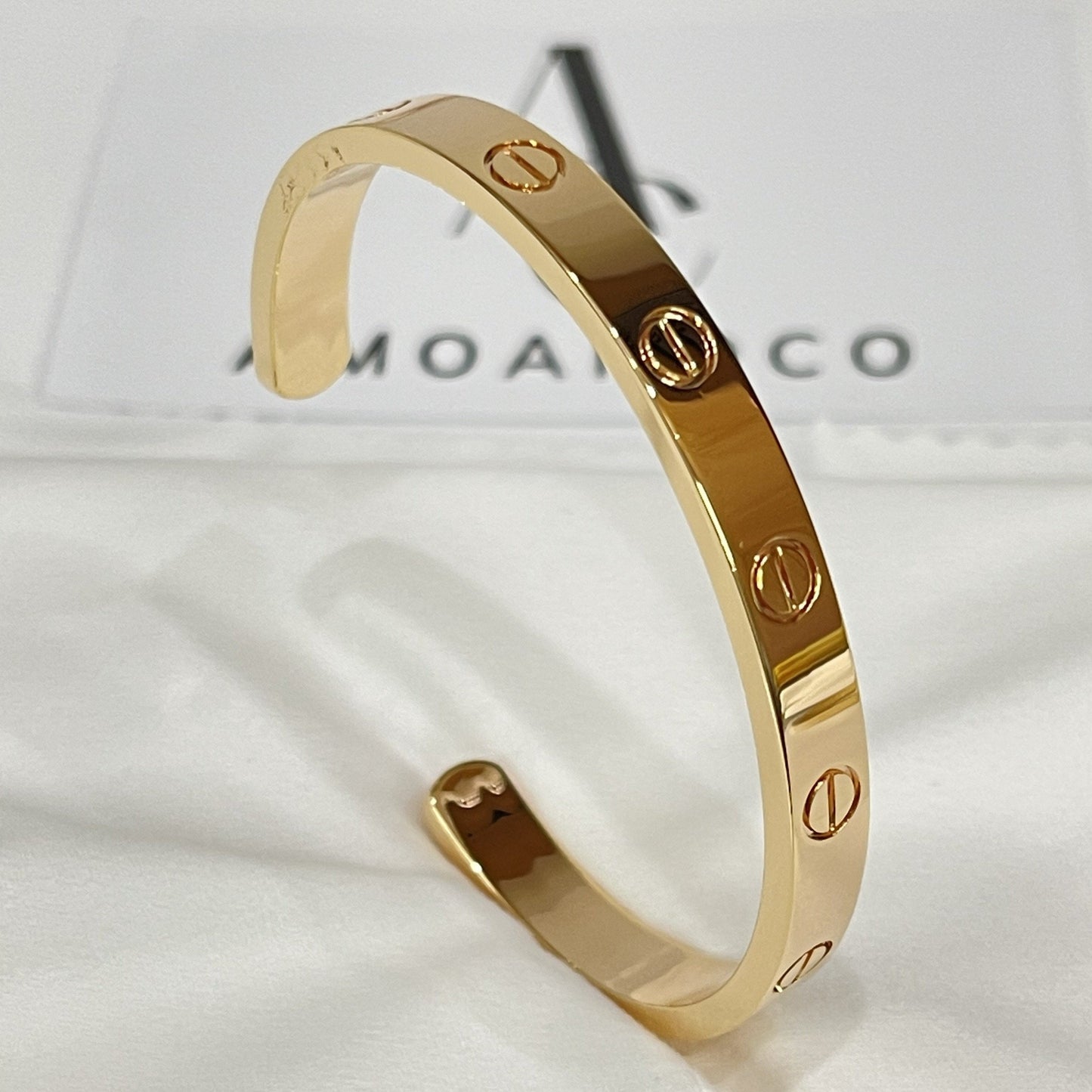 [Triumph Jewelry]LOVE BRACELET 6.1MM OPEN CUFF