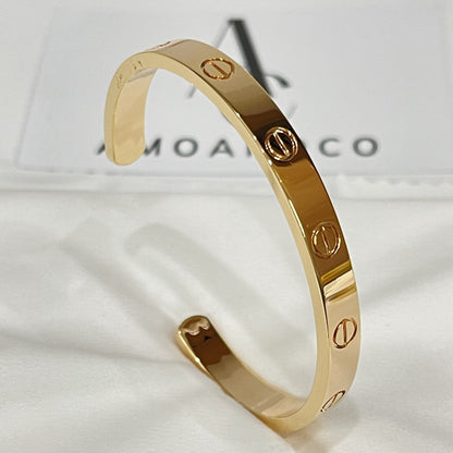 [Triumph Jewelry]LOVE BRACELET 6.1MM OPEN CUFF