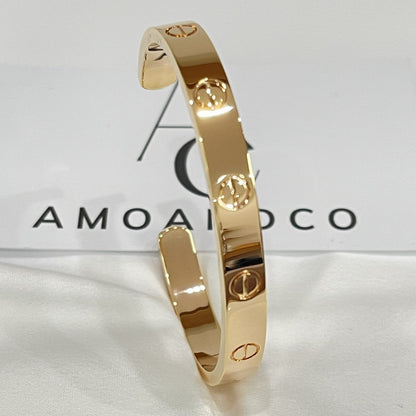 [Triumph Jewelry]LOVE BRACELET 6.1MM OPEN CUFF