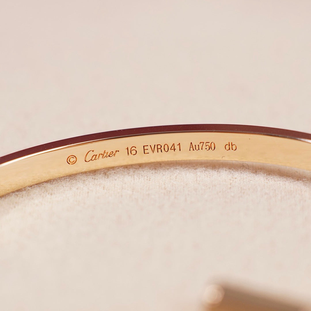 [Triumph Jewelry]LOVE BRACELET 3.65MM 6 DIAMONDS