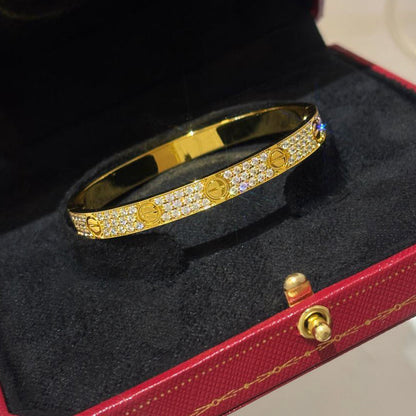 [Triumph Jewelry]LOVE BRACELET 6.1MM DIAMOND-PAVED