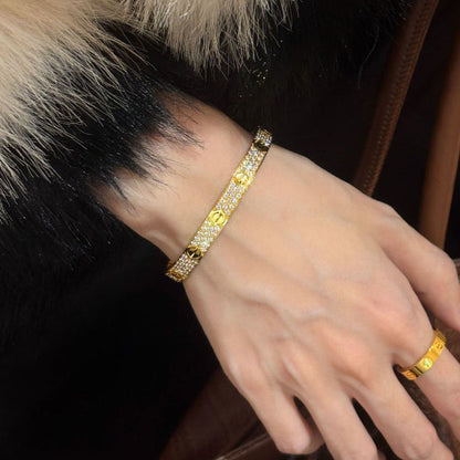 [Triumph Jewelry]LOVE BRACELET 6.1MM DIAMOND-PAVED