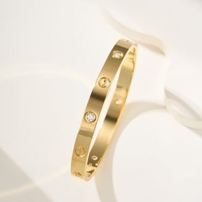 [Triumph Jewelry]LOVE BRACELET 6.1MM 4 DIAMONDS