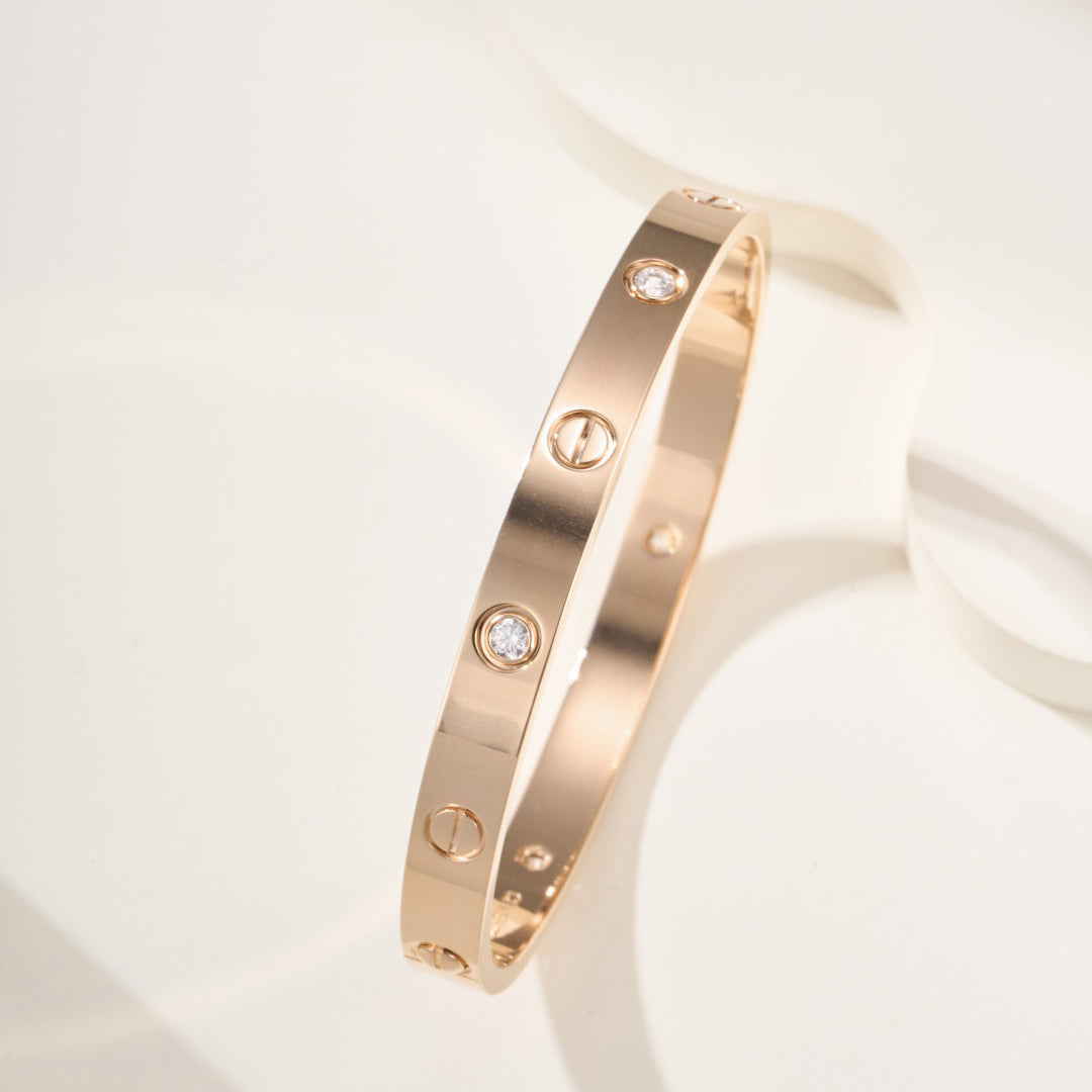 [Triumph Jewelry]LOVE BRACELET 6.1MM 4 DIAMONDS