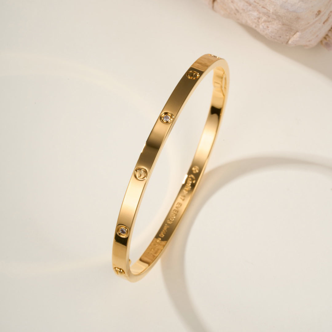 [Triumph Jewelry]LOVE BRACELET 3.65MM 6 DIAMONDS