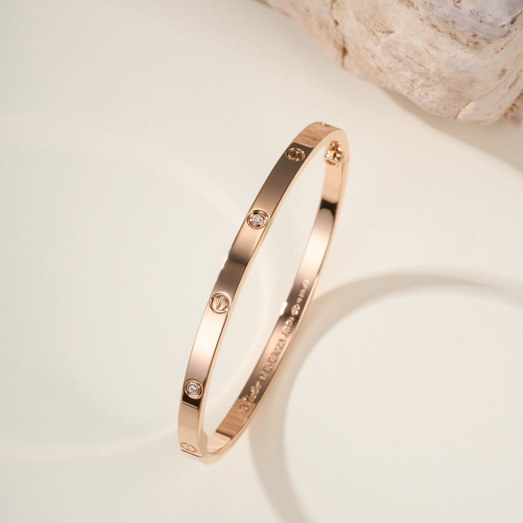 [Triumph Jewelry]LOVE BRACELET 3.65MM 6 DIAMONDS