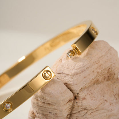[Triumph Jewelry]LOVE BRACELET 3.65MM 6 DIAMONDS