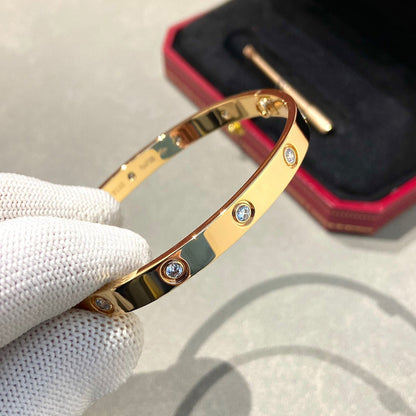 [Triumph Jewelry]LOVE BRACELET 6.1MM 10 DIAMONDS