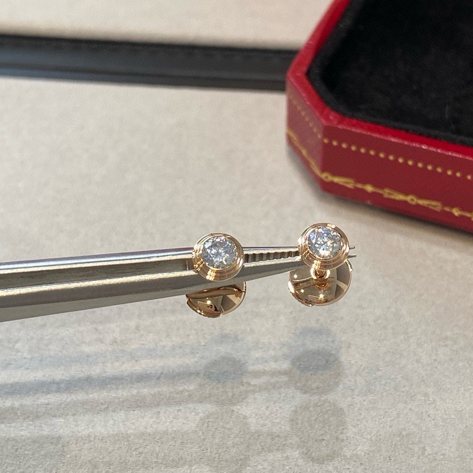 [Triumph Jewelry]DAMOUR DIAMOND EARRINGS