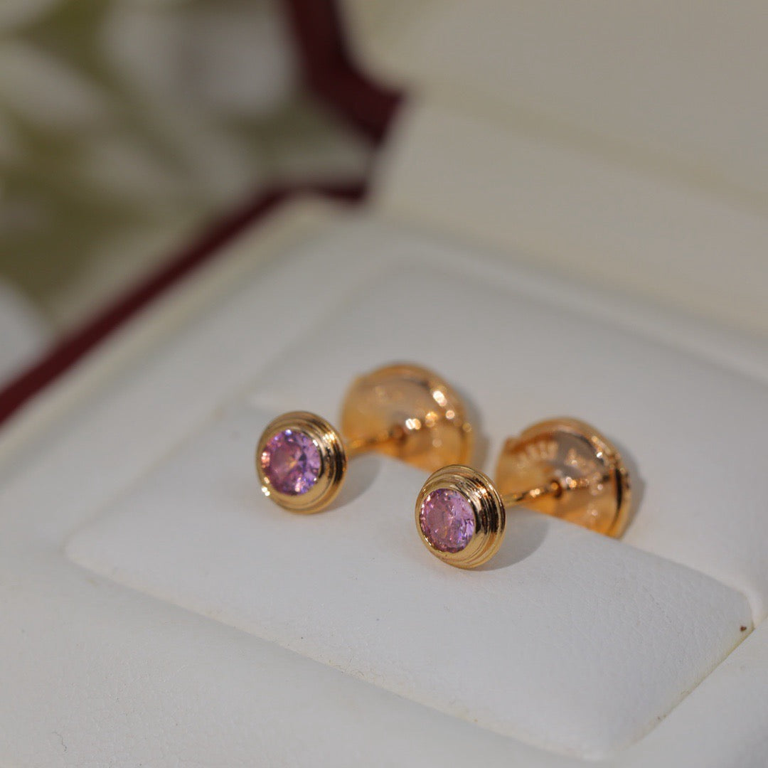 [Triumph Jewelry]DAMOUR PING DIAMOND EARRINGS