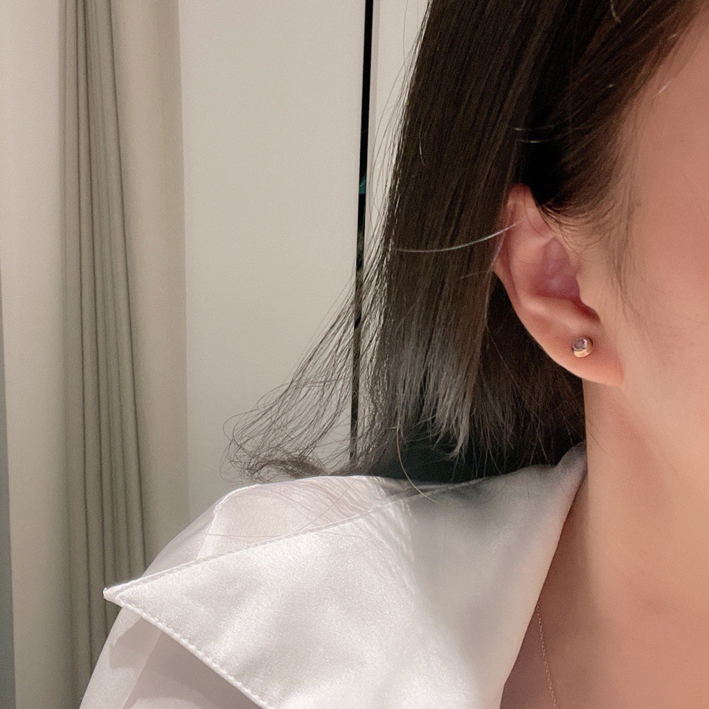 [Triumph Jewelry]DAMOUR PING DIAMOND EARRINGS