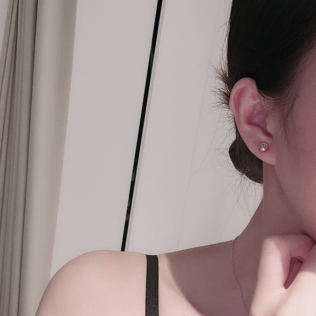 [Triumph Jewelry]DAMOUR PING DIAMOND EARRINGS