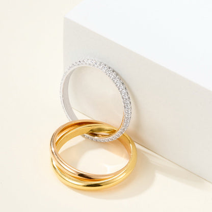 [Triumph Jewelry]TRINITY 2.5MM RING COLLECTION