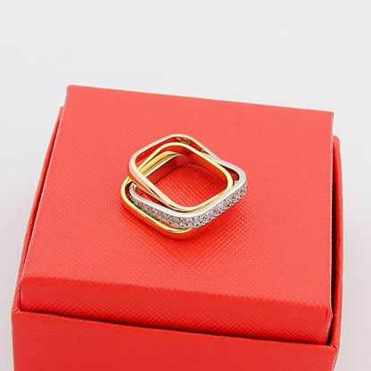 [Triumph Jewelry]TRINITY 3.5MM CUSHION RING COLLECTION
