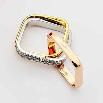 [Triumph Jewelry]TRINITY 3.5MM CUSHION RING COLLECTION