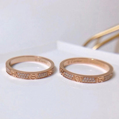 [Triumph Jewelry]LOVE RING 2.65MM DIAMOND