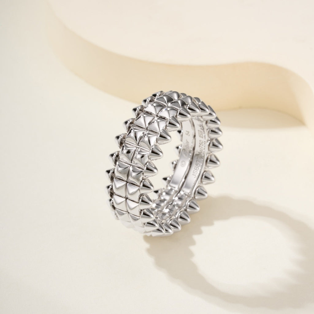 [Triumph Jewelry]CLASH 9.2MM DOUBLE ROW RING