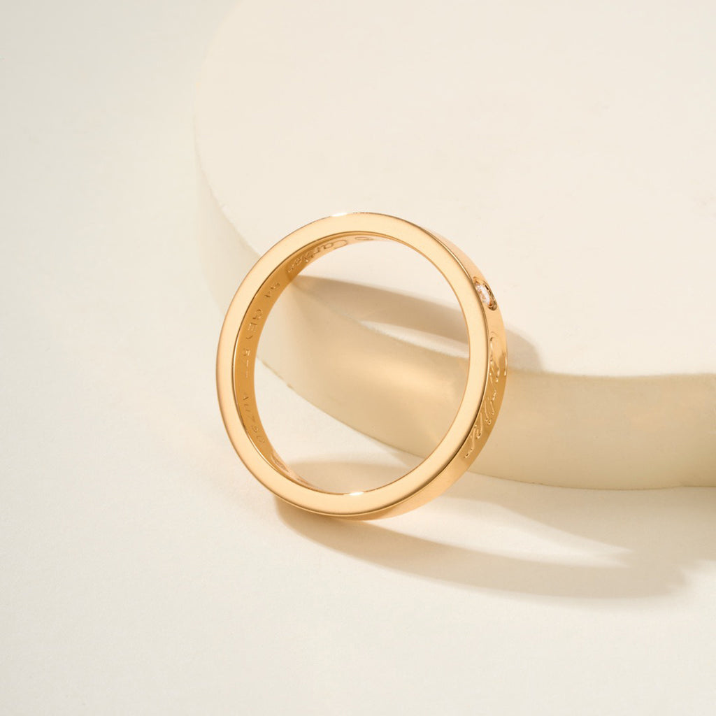 [Triumph Jewelry]LOVE RING 4MM 1 DIAMOND