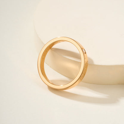 [Triumph Jewelry]LOVE RING 4MM 1 DIAMOND