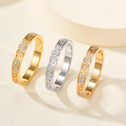 [Triumph Jewelry]LOVE RING 2.65MM DIAMOND