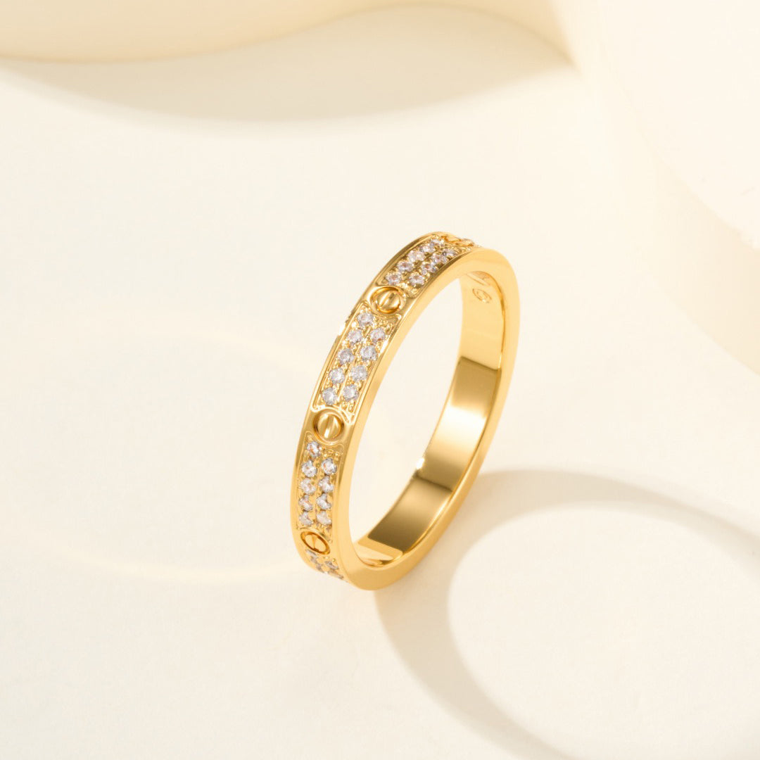 [Triumph Jewelry]LOVE RING 2.65MM DIAMOND