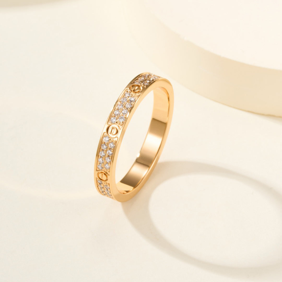 [Triumph Jewelry]LOVE RING 2.65MM DIAMOND