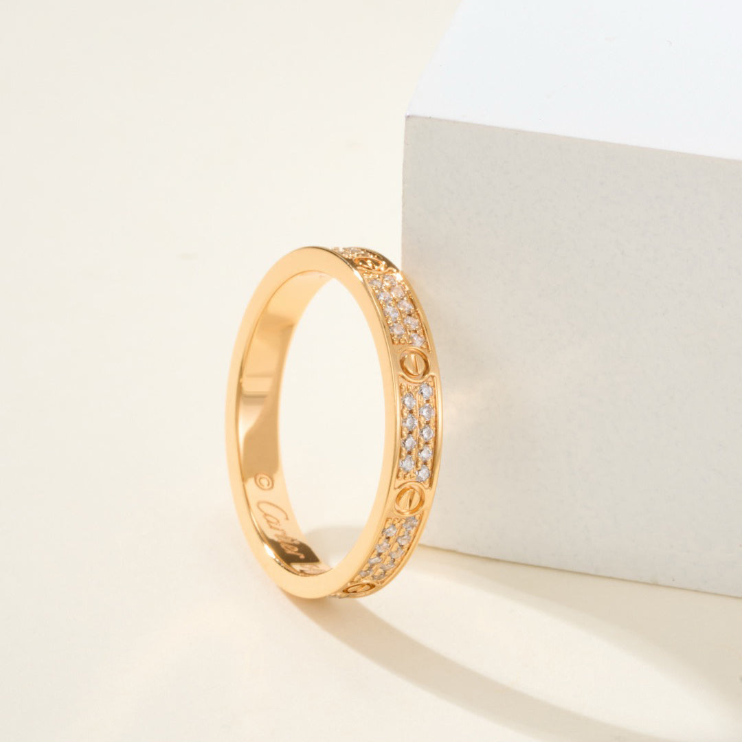 [Triumph Jewelry]LOVE RING 2.65MM DIAMOND