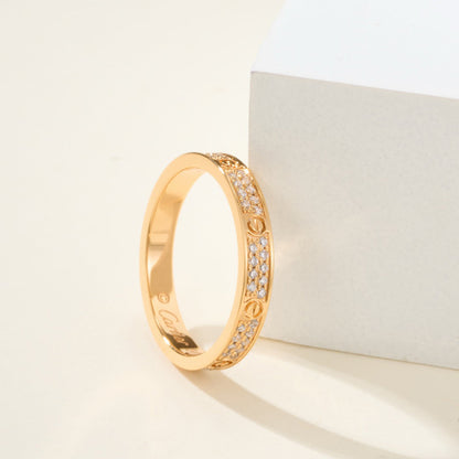 [Triumph Jewelry]LOVE RING 2.65MM DIAMOND