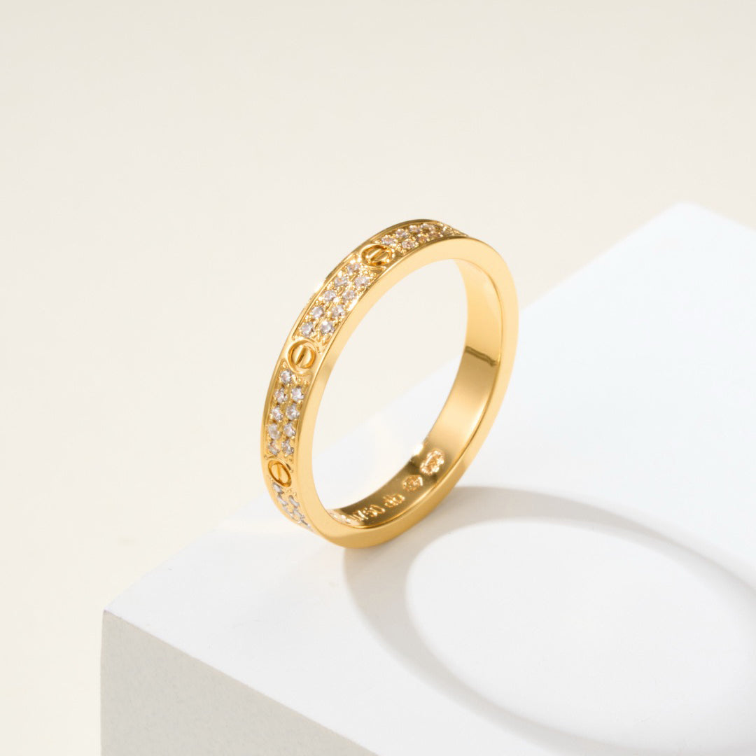 [Triumph Jewelry]LOVE RING 2.65MM DIAMOND