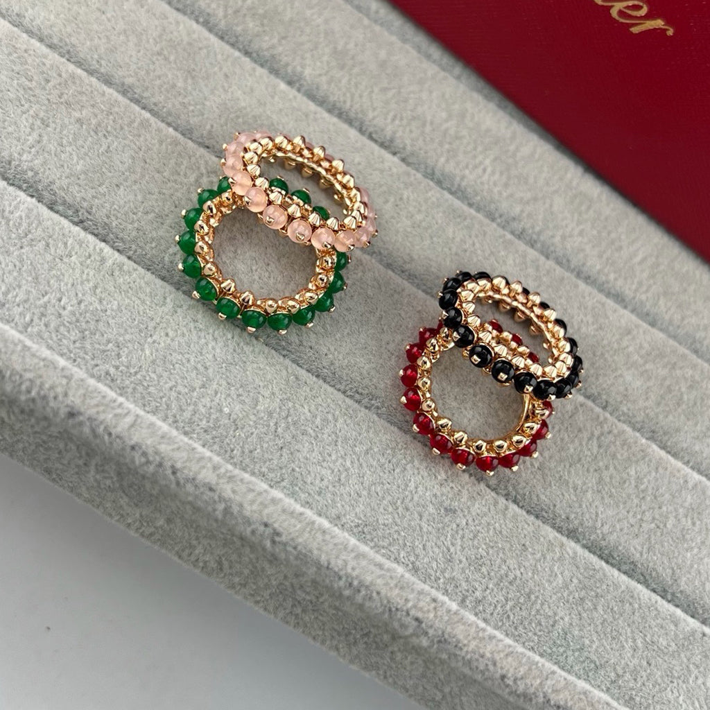 [Triumph Jewelry]CLASH 7.9MM AGATE CHALCEDONY RING