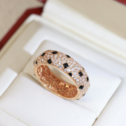 [Triumph Jewelry]PANTHERE SPOTTED FULL DIAMOND RING