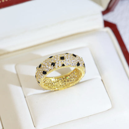 [Triumph Jewelry]PANTHERE SPOTTED FULL DIAMOND RING