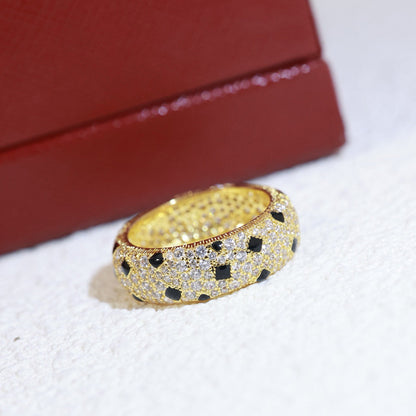 [Triumph Jewelry]PANTHERE SPOTTED FULL DIAMOND RING