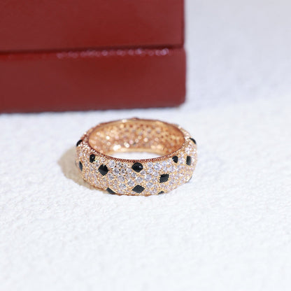 [Triumph Jewelry]PANTHERE SPOTTED FULL DIAMOND RING