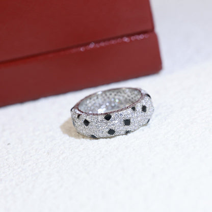 [Triumph Jewelry]PANTHERE SPOTTED FULL DIAMOND RING