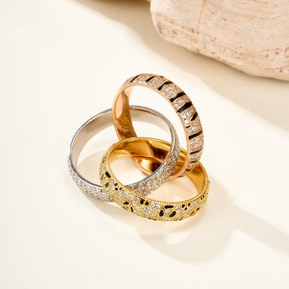 [Triumph Jewelry]TRINITY  RING LEOPARD PRINT