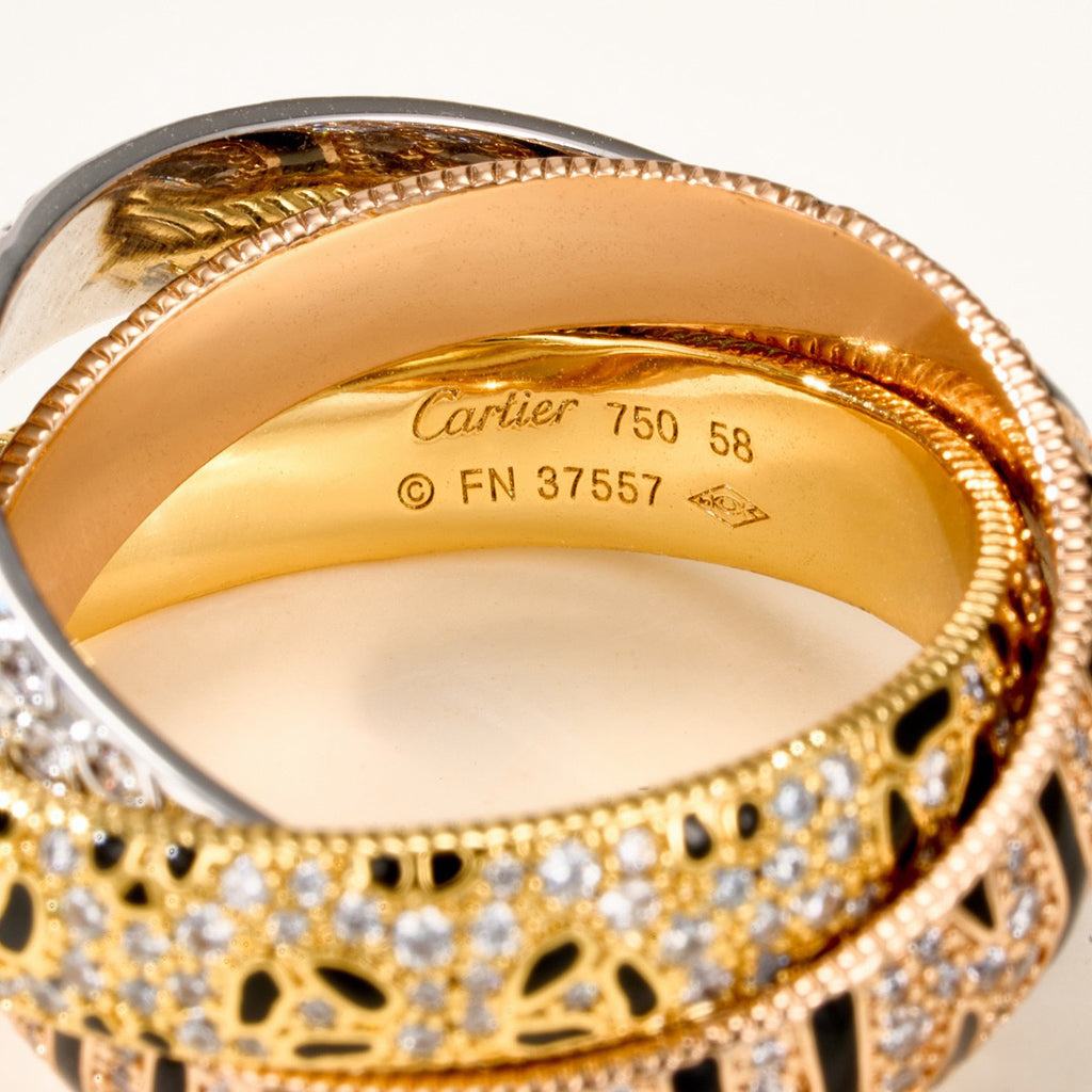 [Triumph Jewelry]TRINITY  RING LEOPARD PRINT