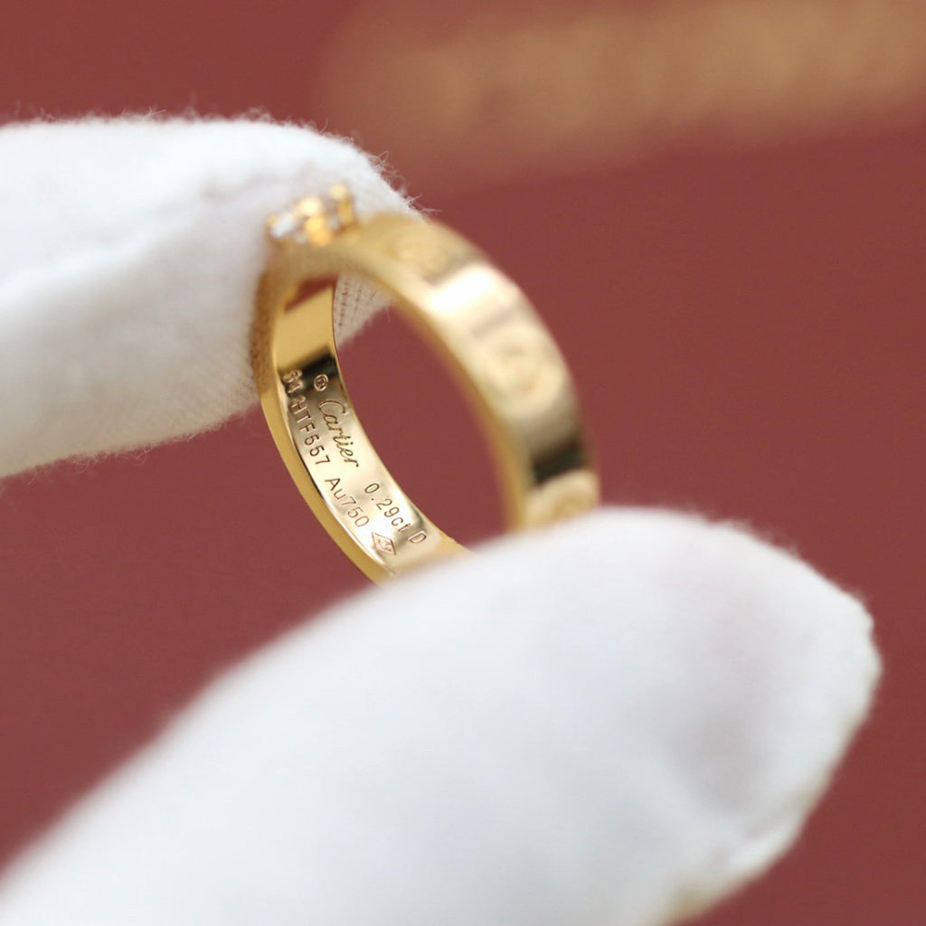 [Triumph Jewelry]LOVE RING 3.6MM 1 BIG DIAMOND