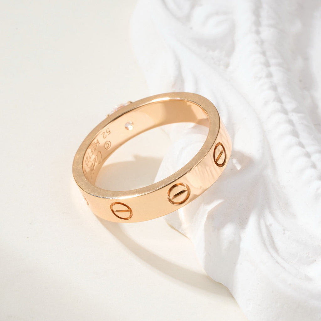 [Triumph Jewelry]LOVE RING 3.6MM 1 BIG DIAMOND