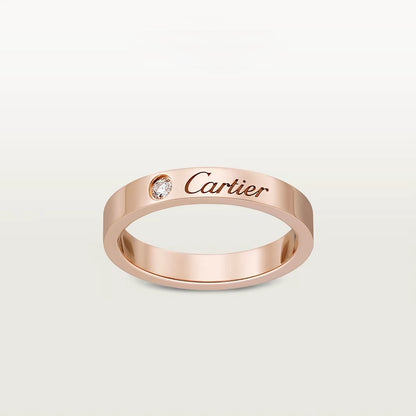 [Triumph Jewelry]LOVE RING 4MM 1 DIAMOND