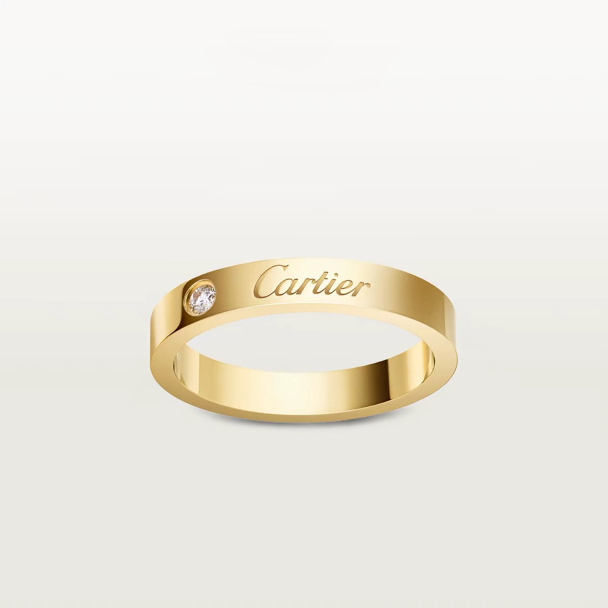 [Triumph Jewelry]LOVE RING 4MM 1 DIAMOND