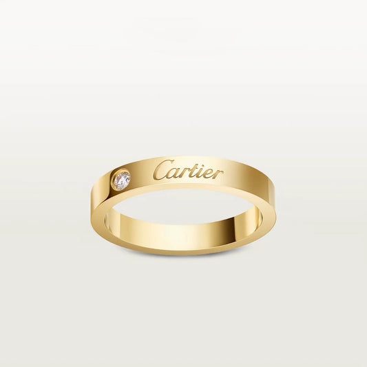 [Triumph Jewelry]LOVE RING 4MM 1 DIAMOND