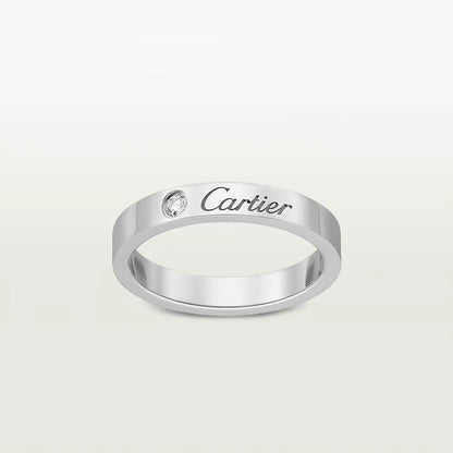 [Triumph Jewelry]LOVE RING 4MM 1 DIAMOND