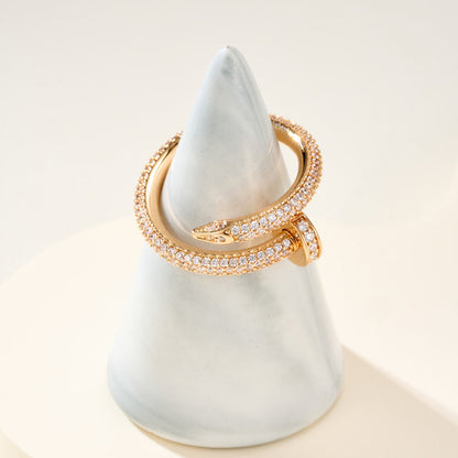 [Triumph Jewelry]JUSTE RING 2.6MM FULL DIAMOND