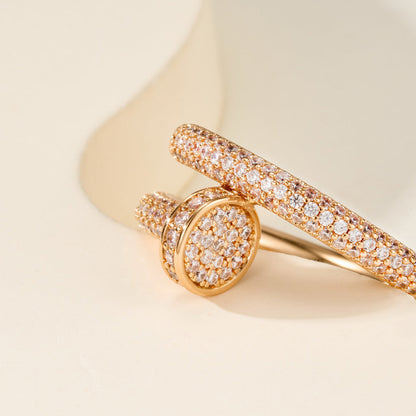 [Triumph Jewelry]JUSTE RING 2.6MM FULL DIAMOND