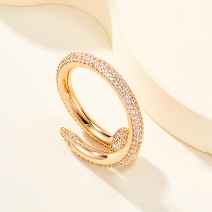 [Triumph Jewelry]JUSTE RING 2.6MM FULL DIAMOND