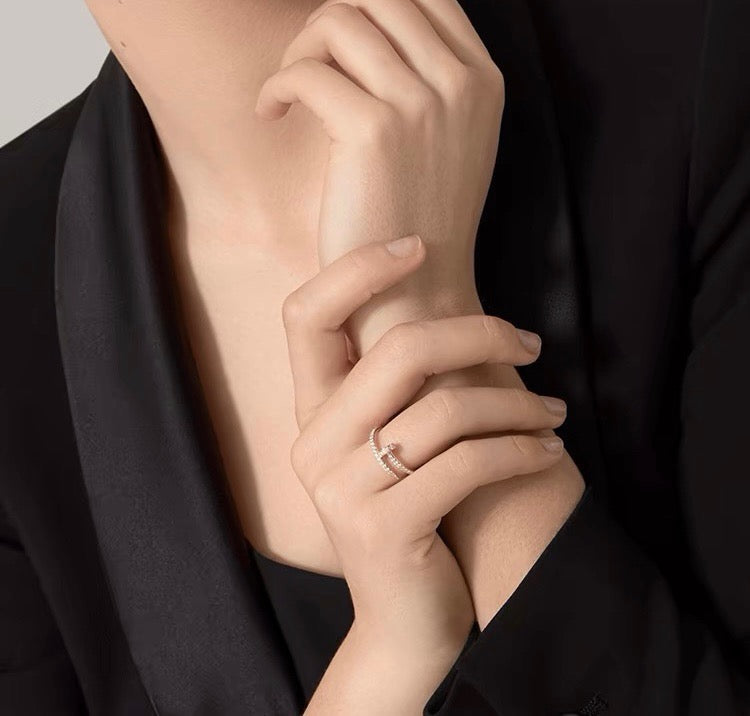 [Triumph Jewelry]JUSTE 1.8MM FULL DIAMOND RING