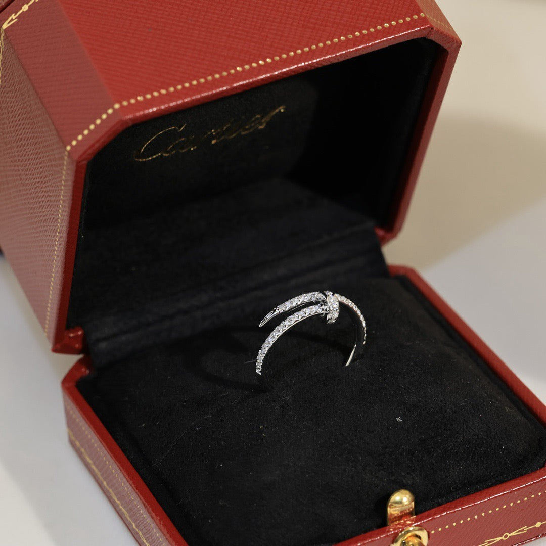 [Triumph Jewelry]JUSTE 1.8MM FULL DIAMOND RING